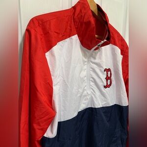 Men's G-III Sports by Carl Banks Boston Red Sox Windbreaker jacket Large Pockets